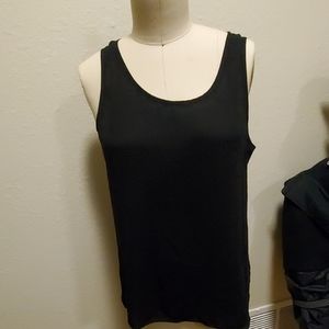 Slit Back Sheer Tank